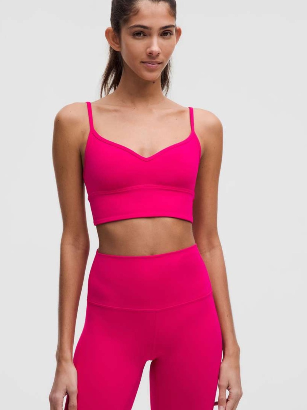 Lululemon Align Sweetheart Bra in Passionate Pink